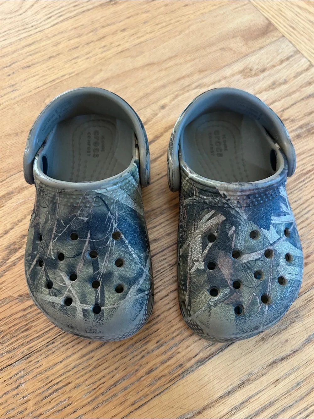 Toddler Camouflage crocs